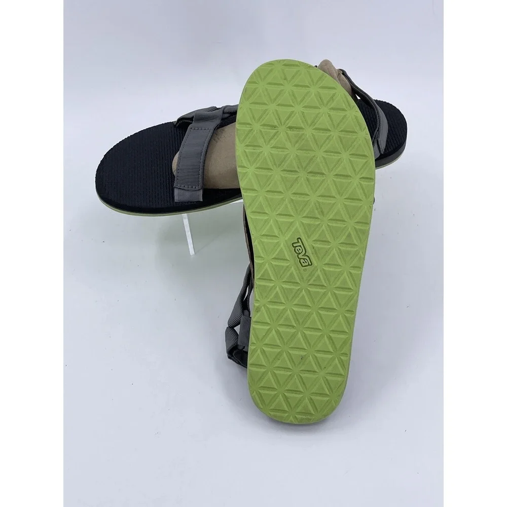 Teva Sandals Water Waterproof Men's‎ Size 12 EF03113L Grey and Lime